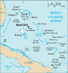 Bahamas Map